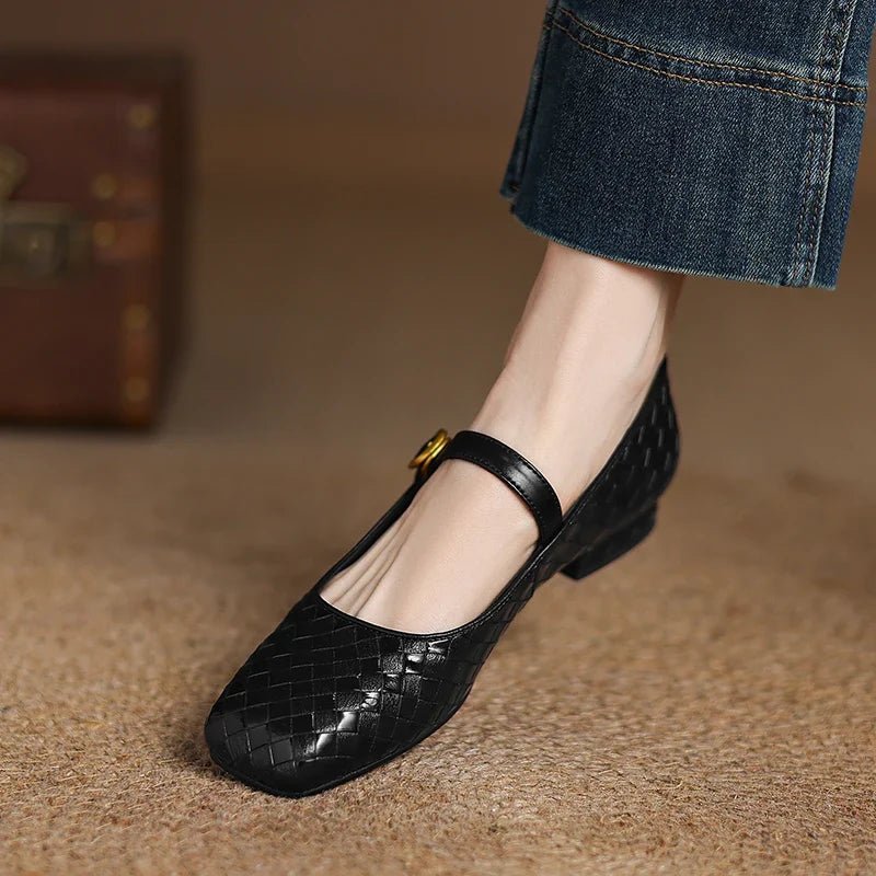 RIVA GENIUNE LEATHER MULES - ARDEN ROVE