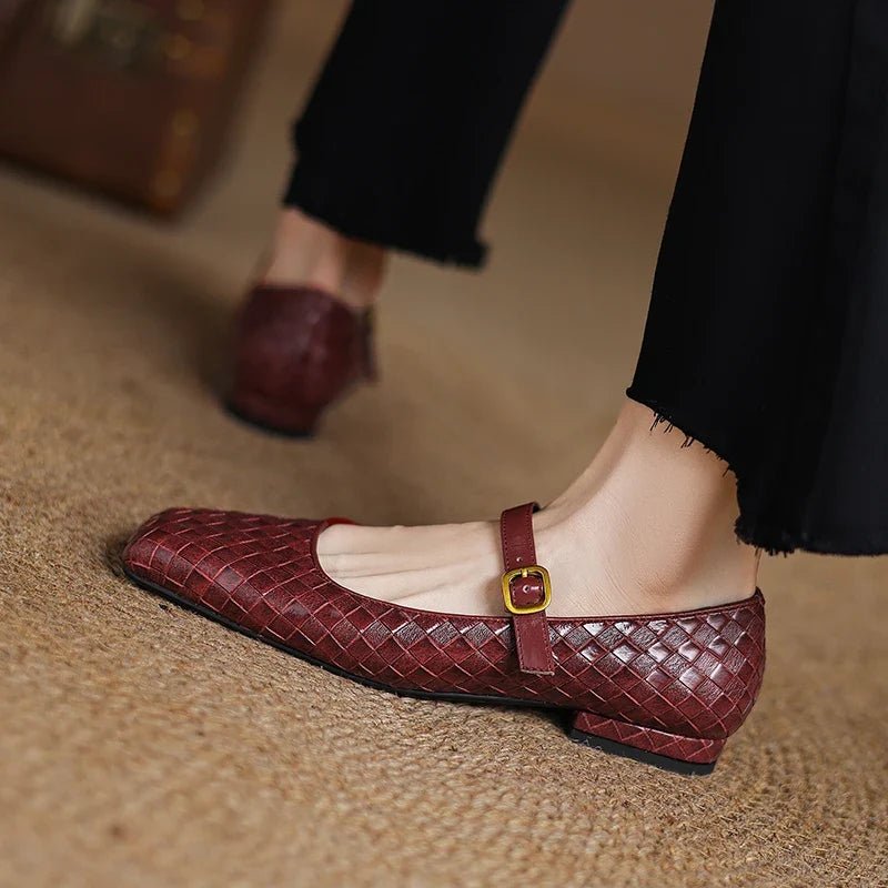 RIVA GENIUNE LEATHER MULES - ARDEN ROVE