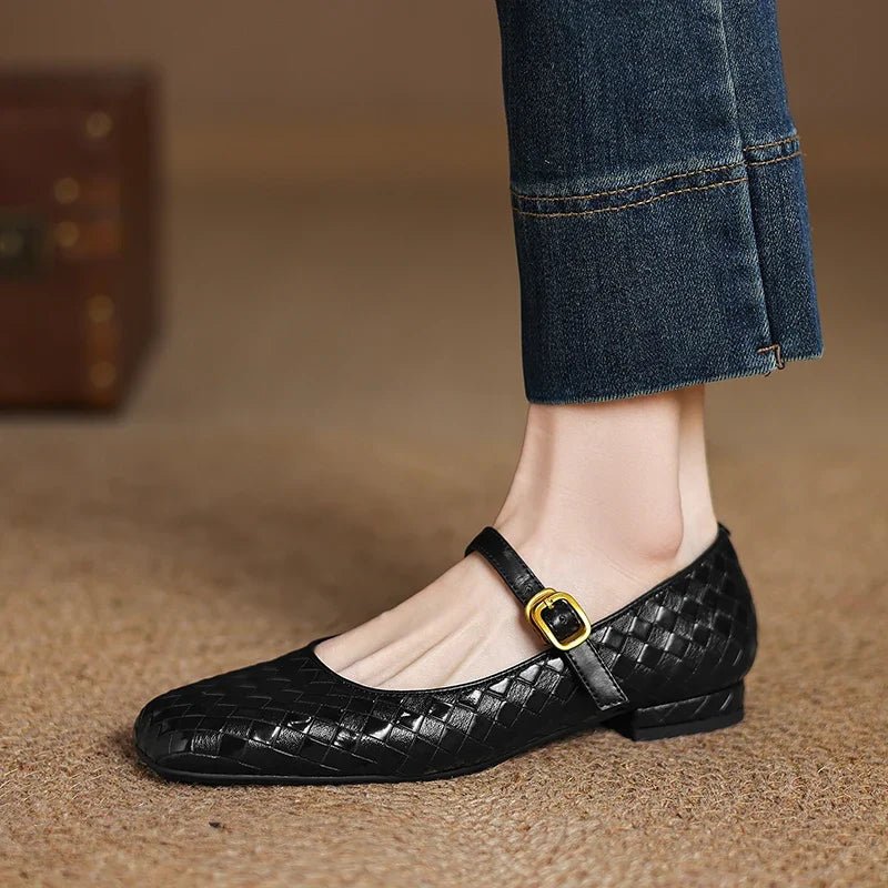RIVA GENIUNE LEATHER MULES - ARDEN ROVE