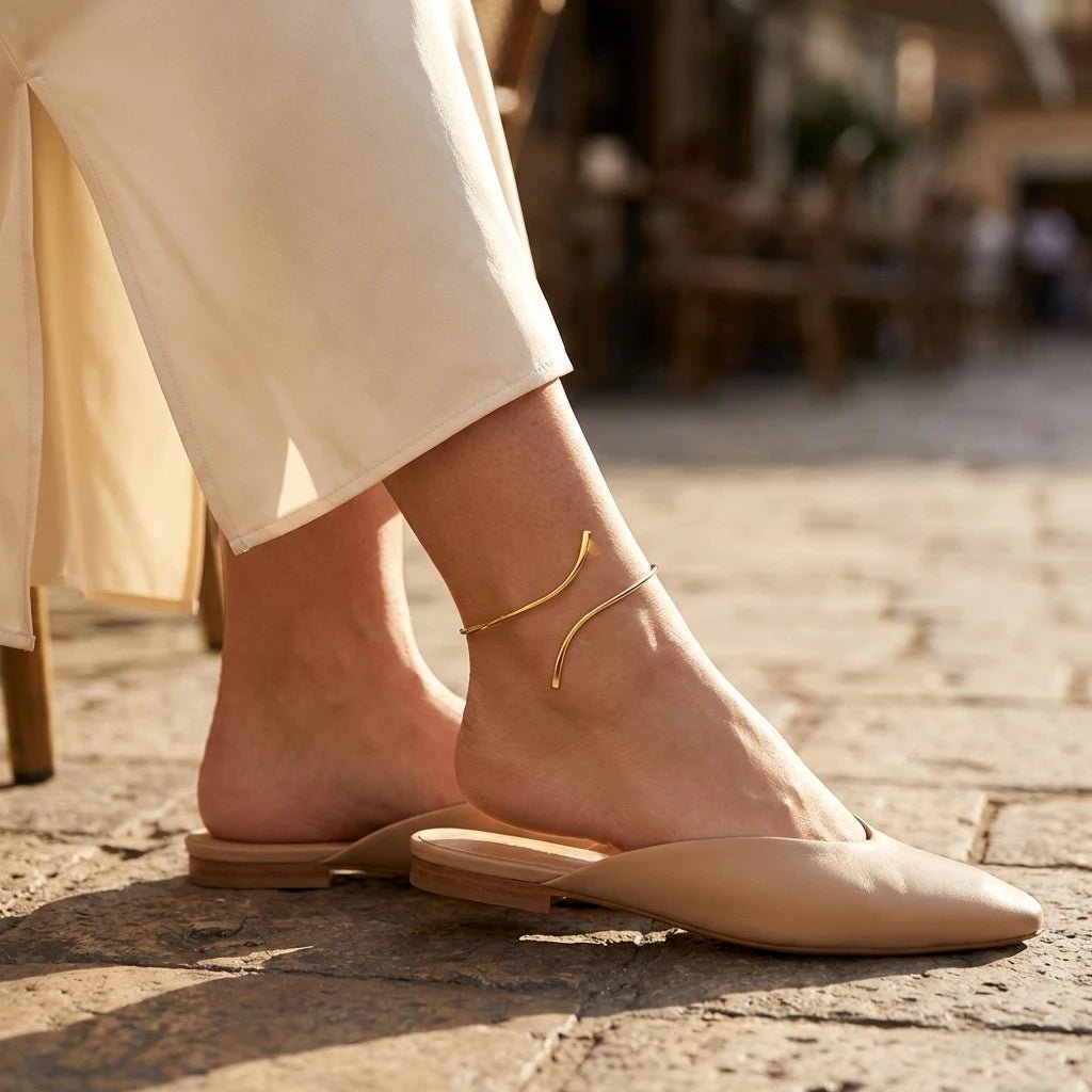 Riviera Wrap Anklet - ARDEN ROVE