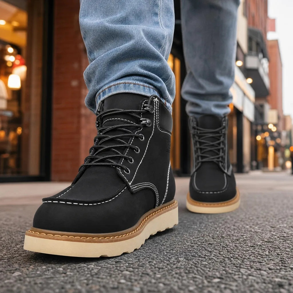 Roarke | Herren-Stiefel mit Moc-Toe