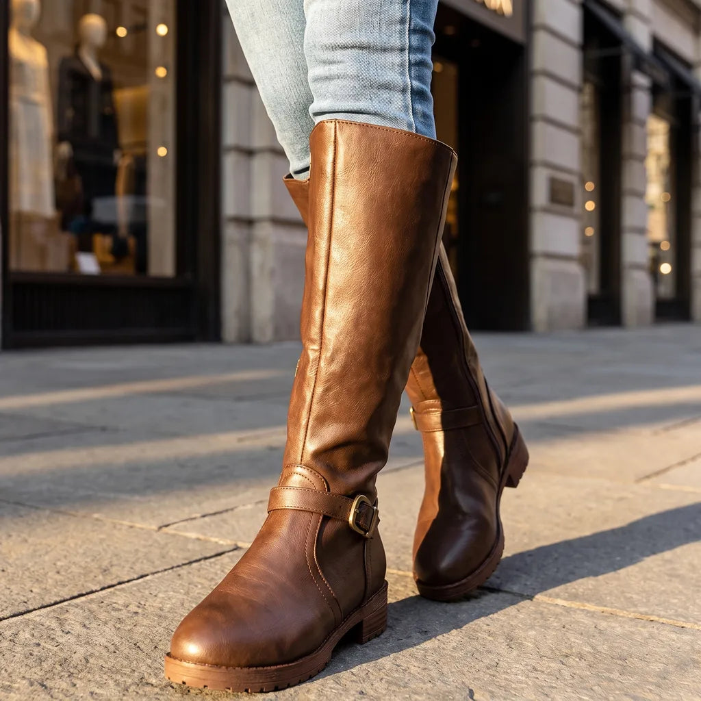 Rosalind | Damen-Kniehohe Stiefel
