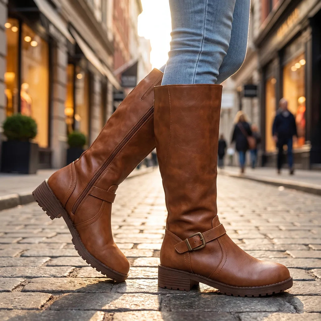 Rosalind | Damen-Kniehohe Stiefel