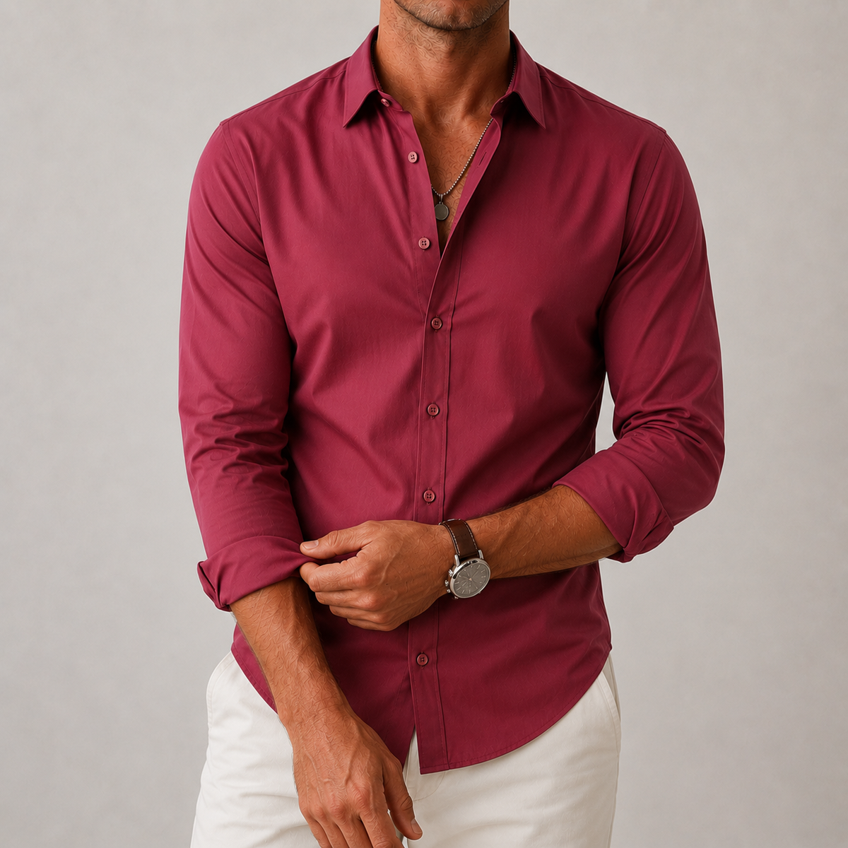 Camisa Social Antirrugas Devor