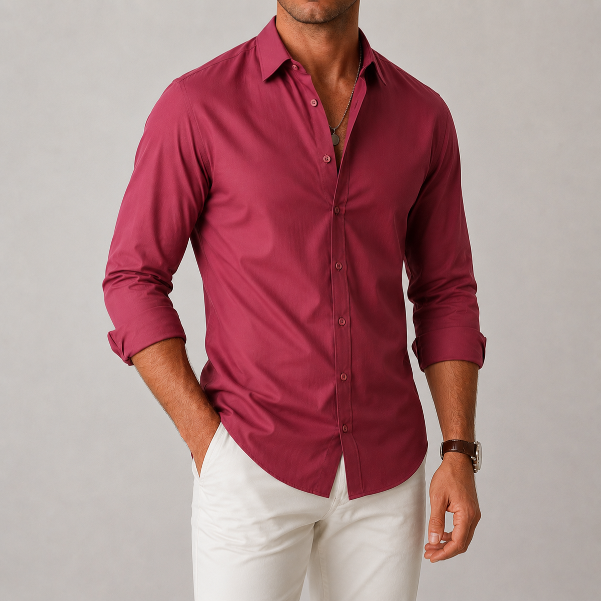 Camisa Social Antirrugas Devor
