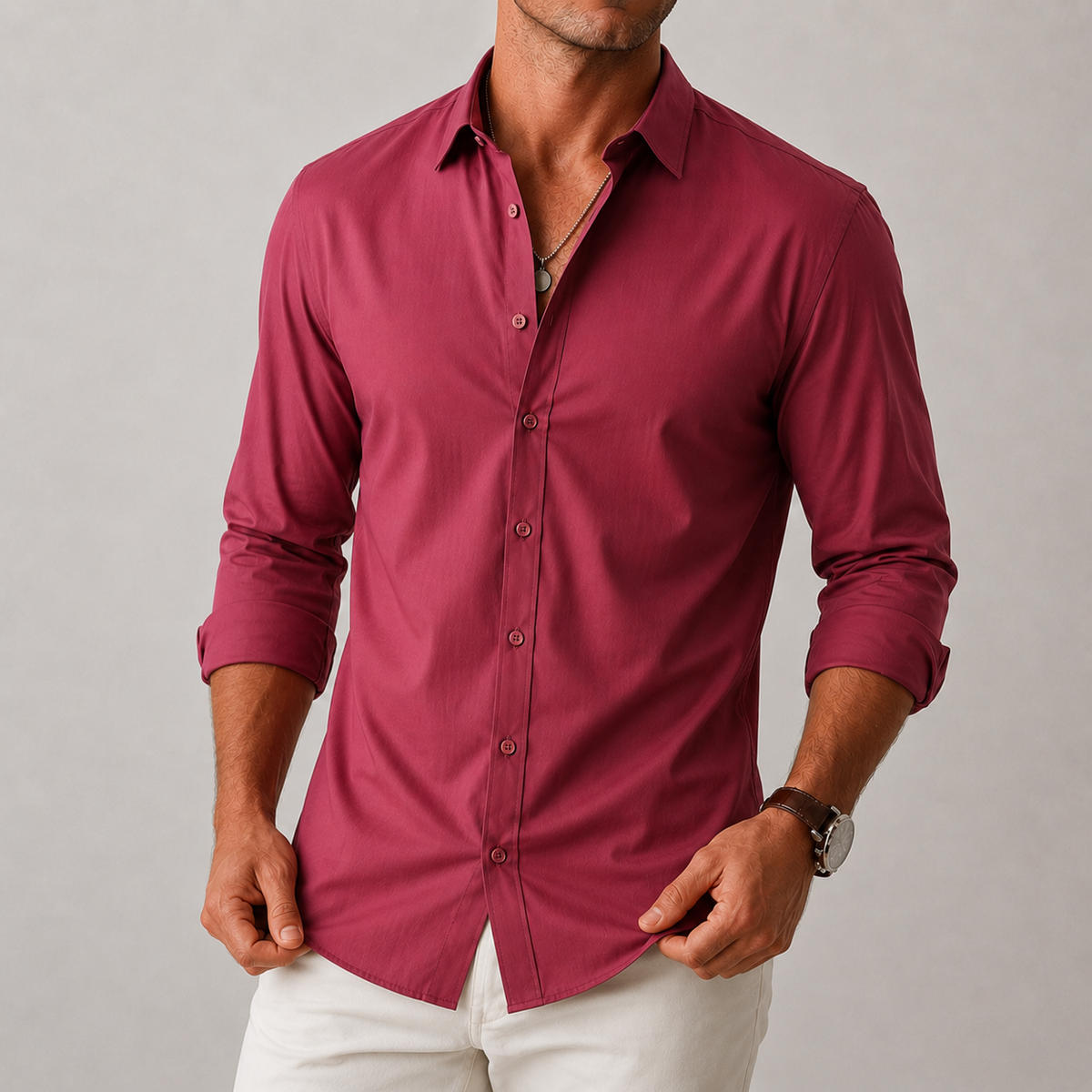 Camisa Social Antirrugas Devor