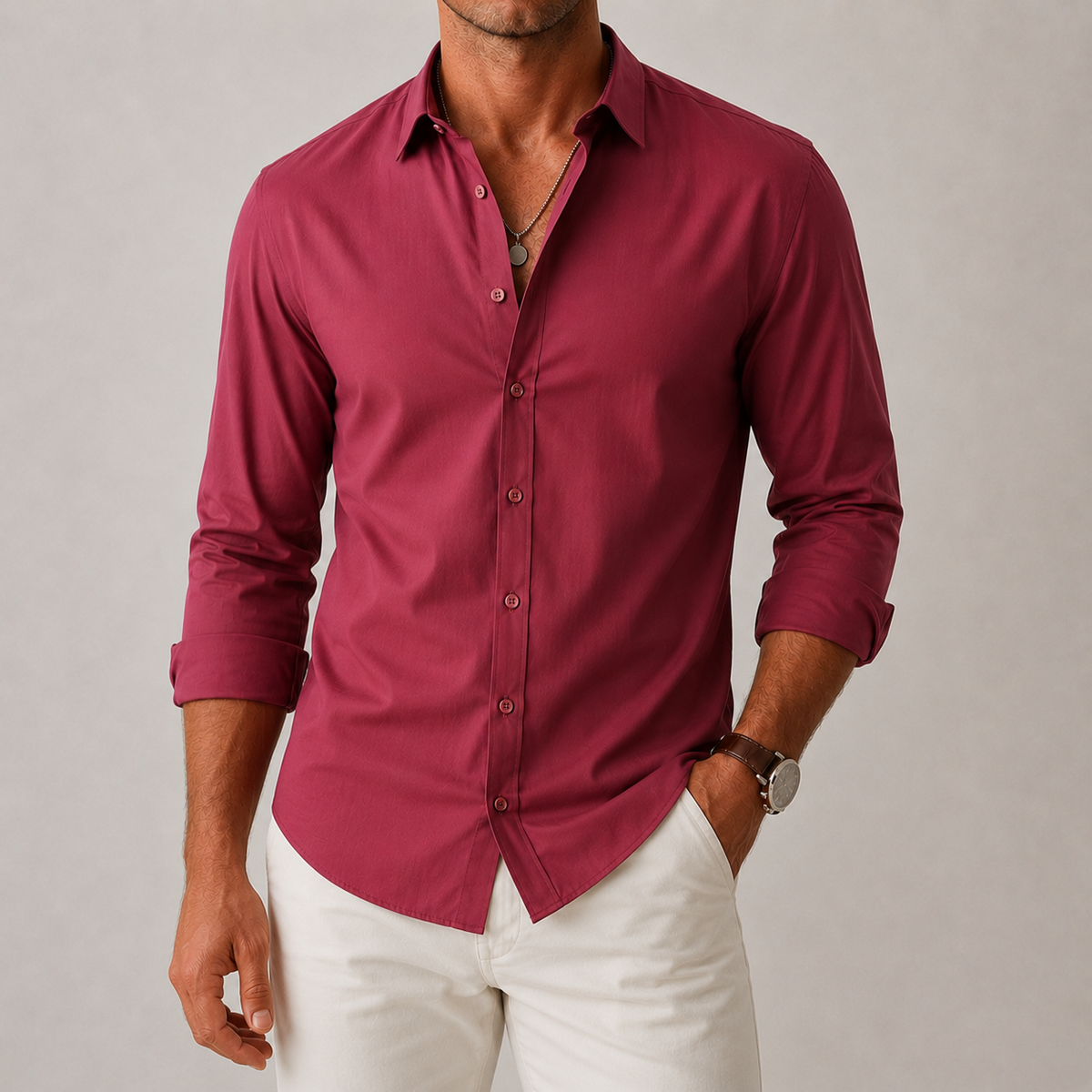 Camisa Social Antirrugas Devor
