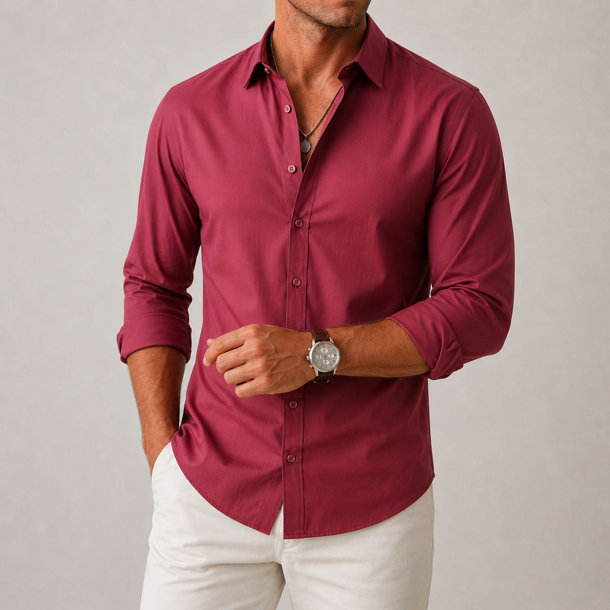 Camisa Social Antirrugas Devor