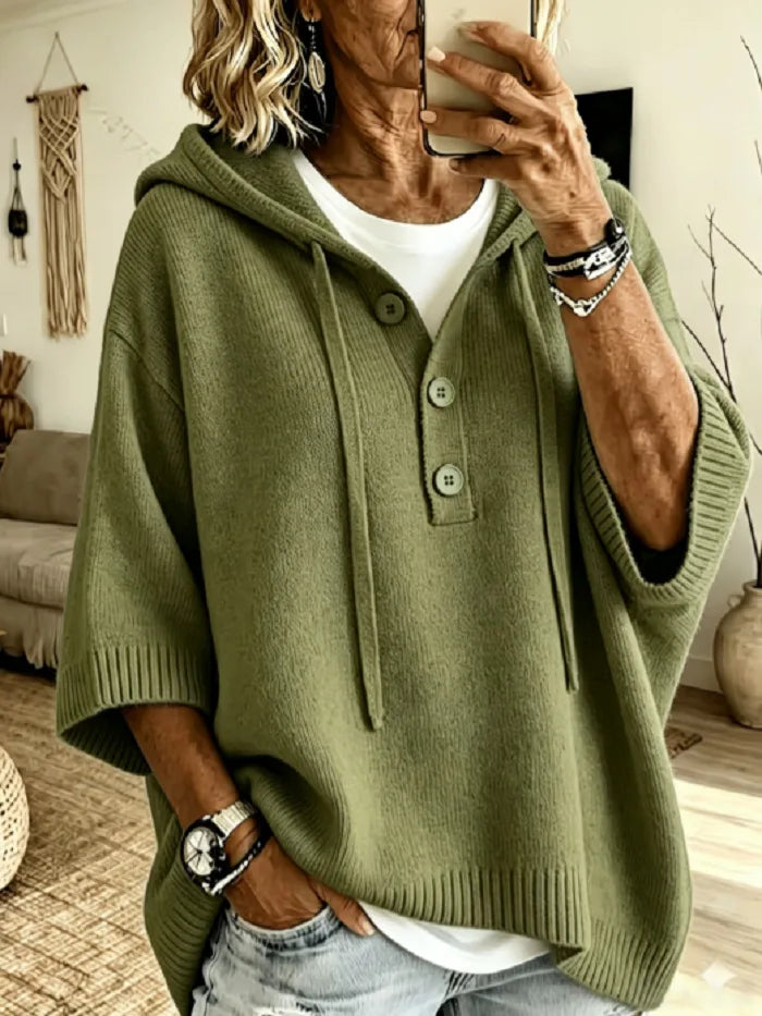 Rosemary | Gebreide hoodie voor dames