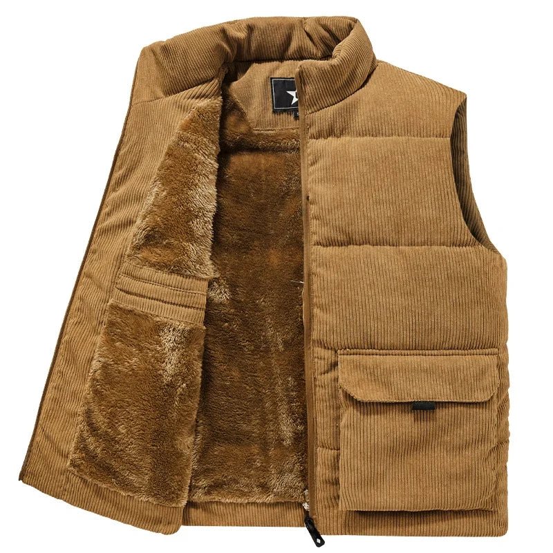 SANTOS CORDUROY VEST - ARDEN ROVE