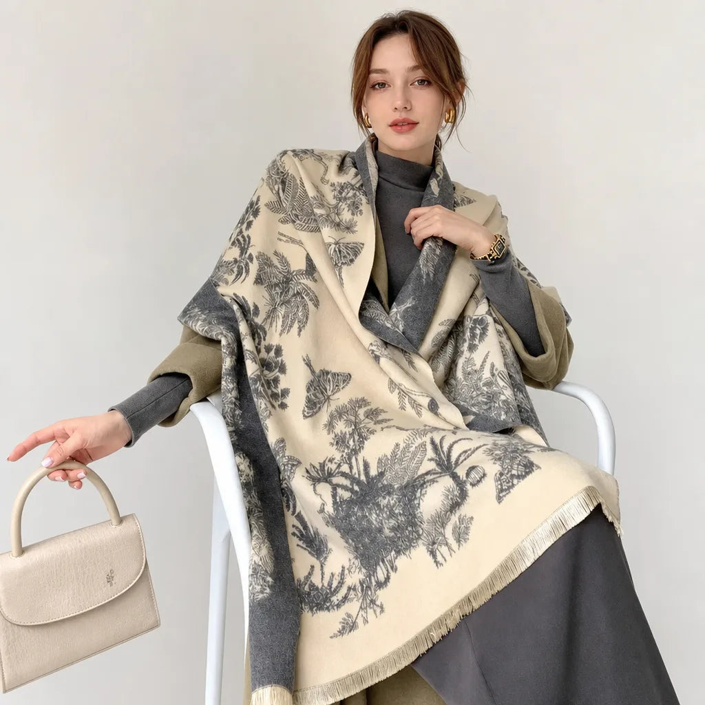 Savannah | Elegante oversized sjaal voor dames