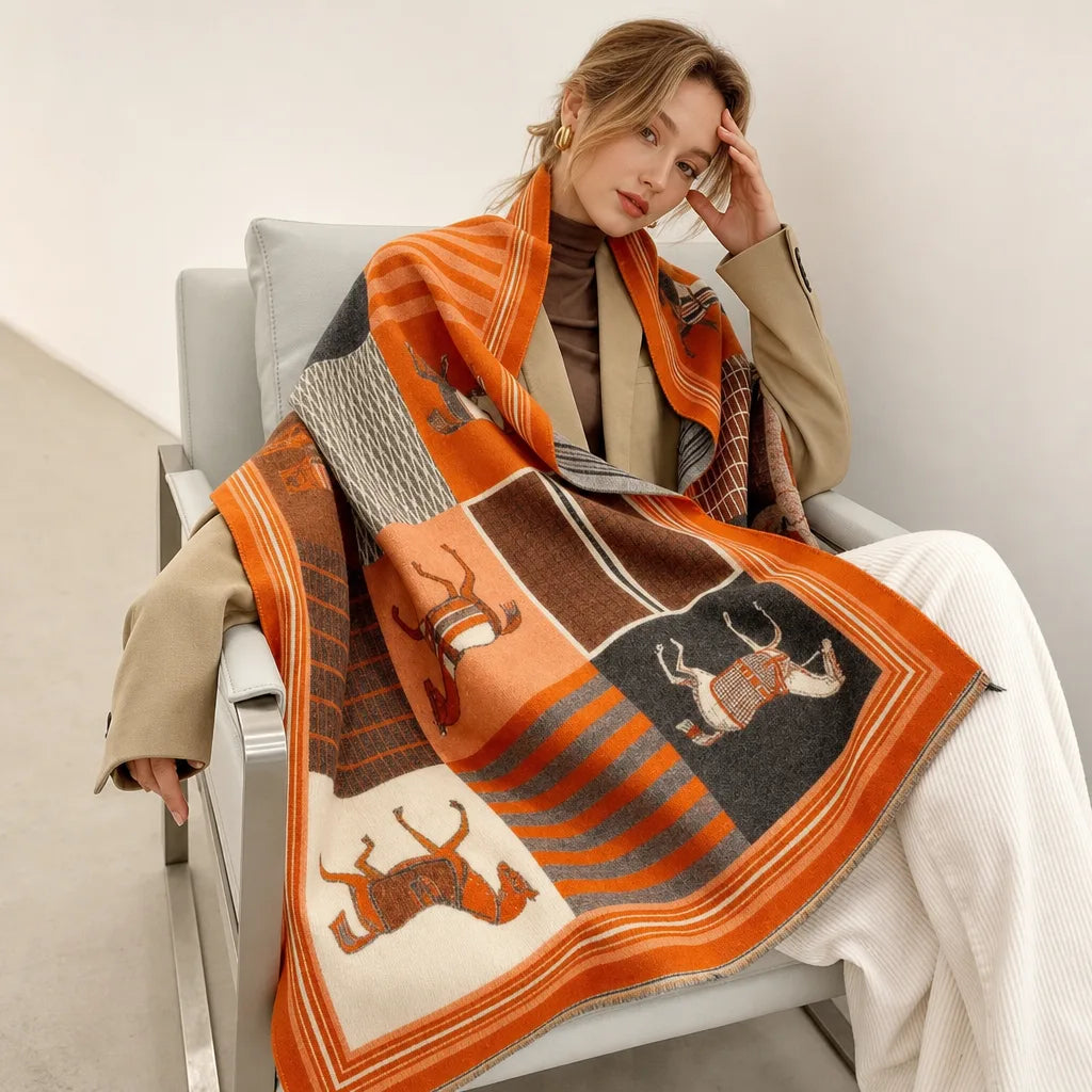 Savannah | Elegante oversized sjaal voor dames