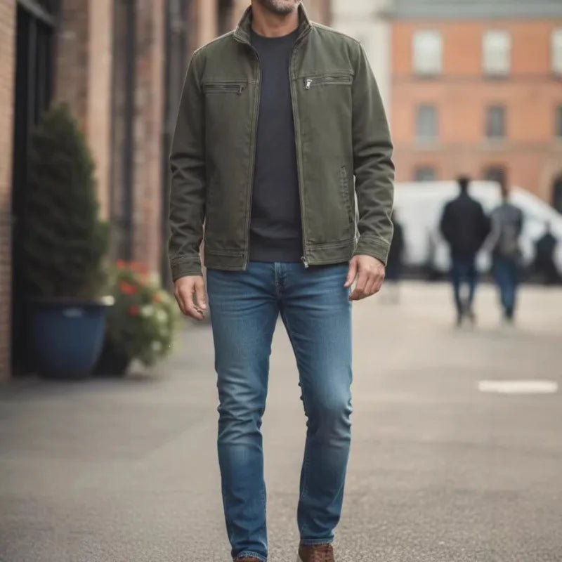Sayer | Klassische Windbreaker-Jacke für Herren