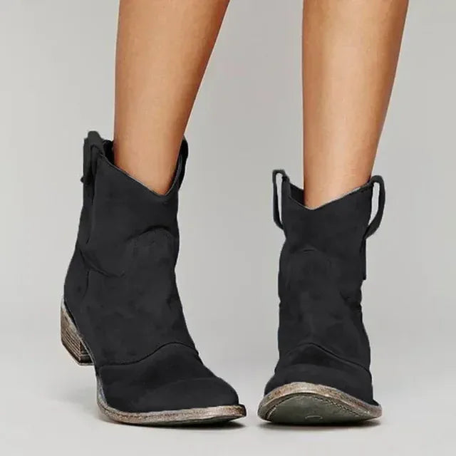 Seren | Vintage cowboystövletter för dam