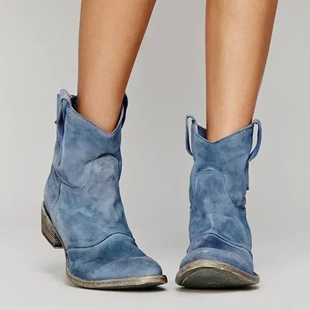 Seren | Vintage cowboystövletter för dam