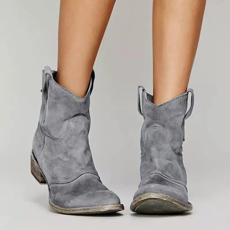 Seren | Vintage cowboystövletter för dam