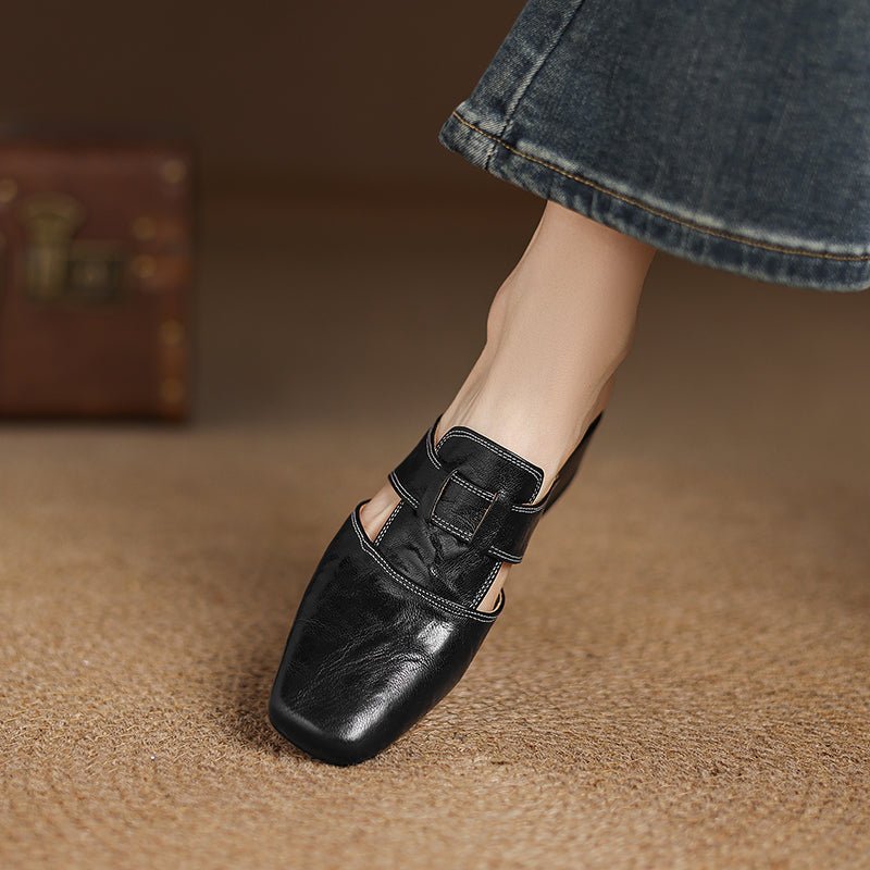 SIERRA GENUINE LEATHER MULE - ARDEN ROVE