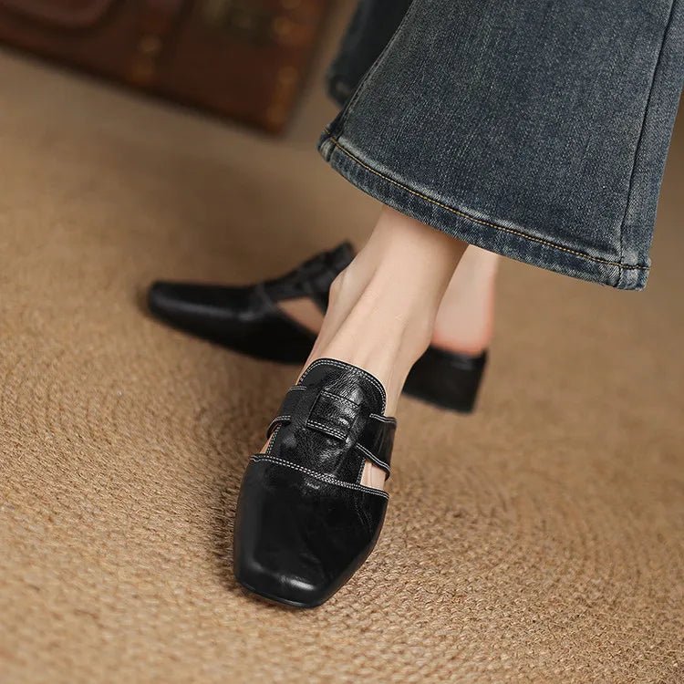 SIERRA GENUINE LEATHER MULE - ARDEN ROVE