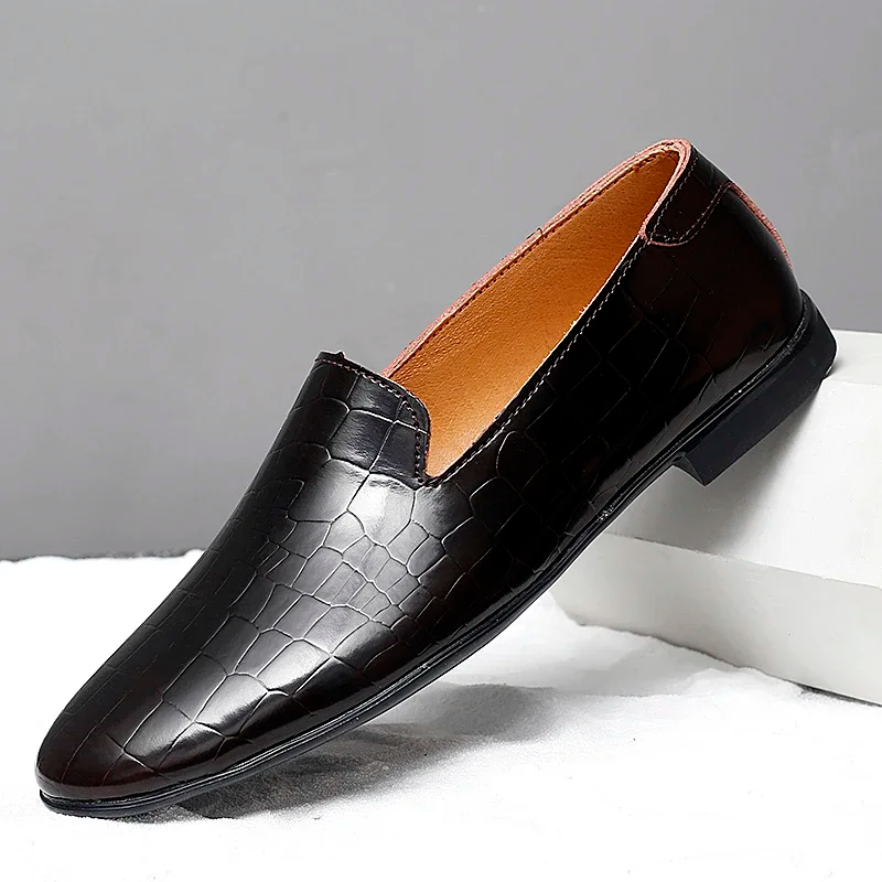 Stalwart Loafers van Echt Leer