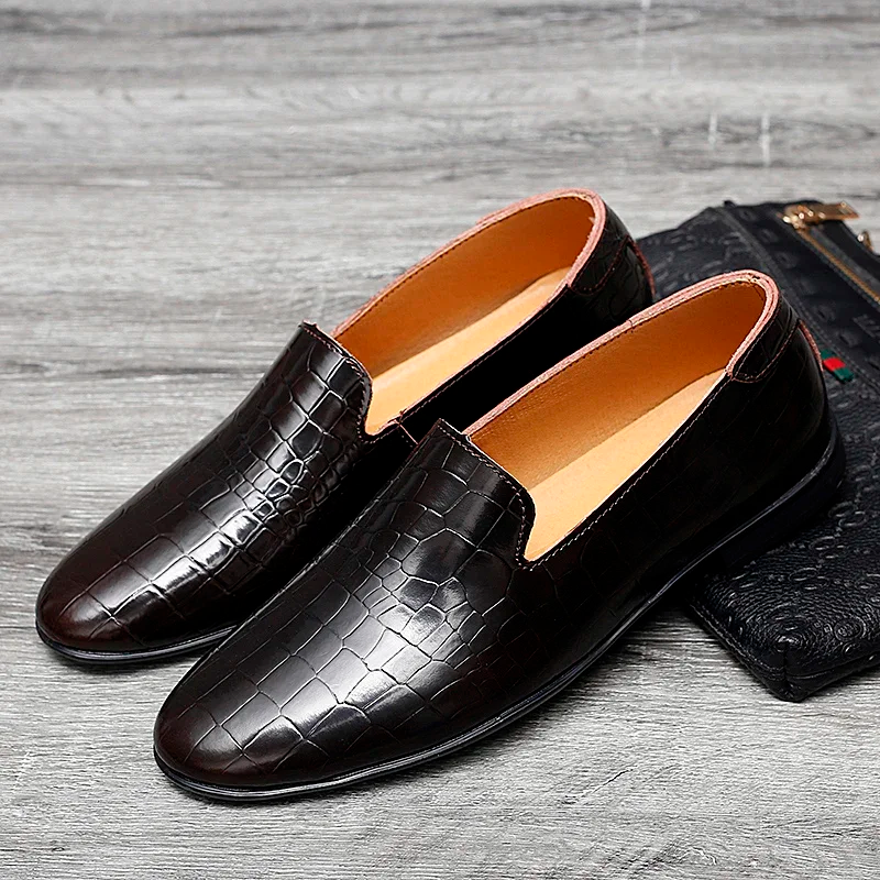 Stalwart Loafers van Echt Leer