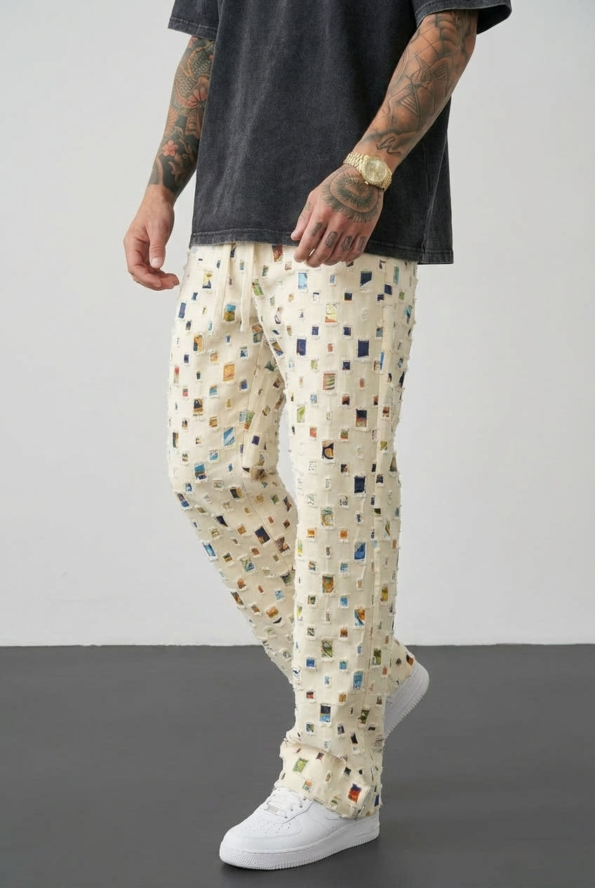 Mosaic Straight Fit Bukser