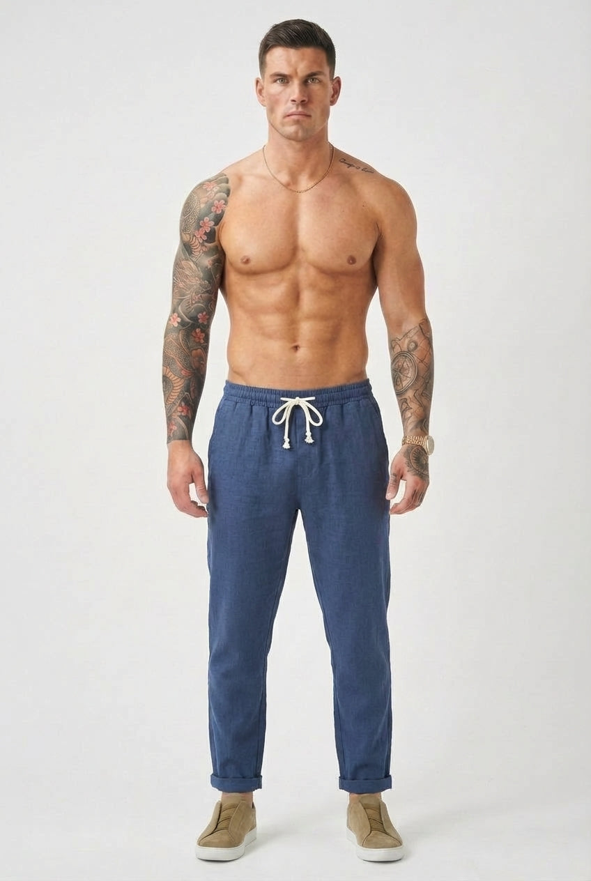 Massimo Leinenhose