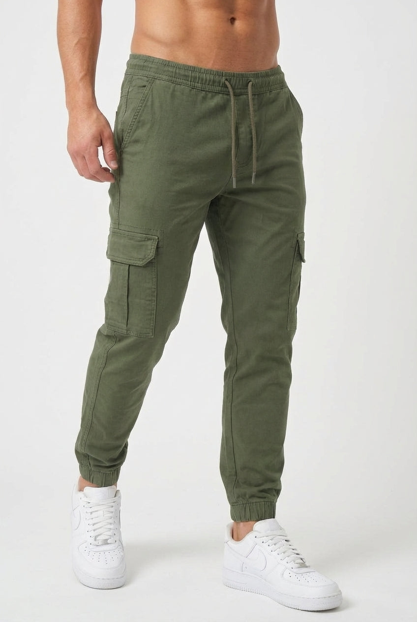 Olympus Cargo Joggingbukser - Armégrøn