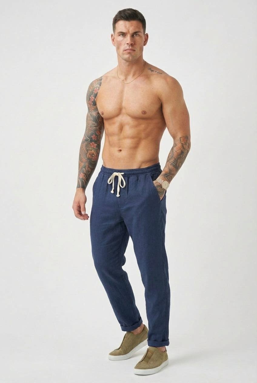 Massimo Leinenhose