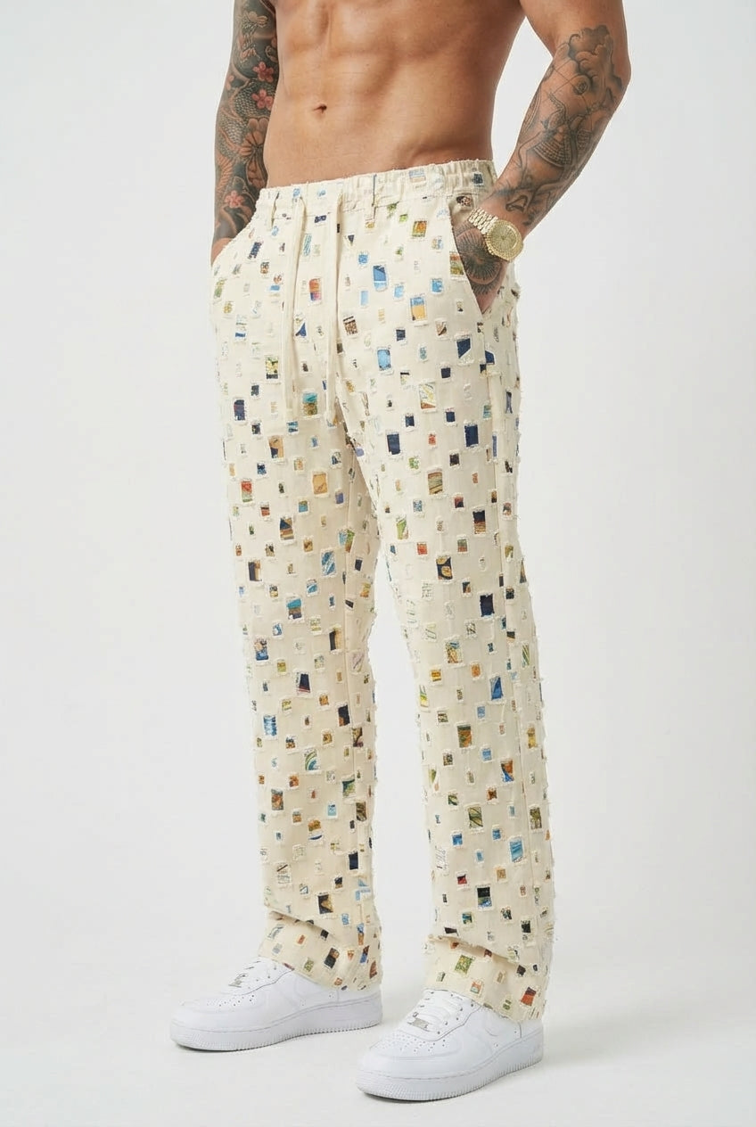 Mosaic Straight Fit Bukser