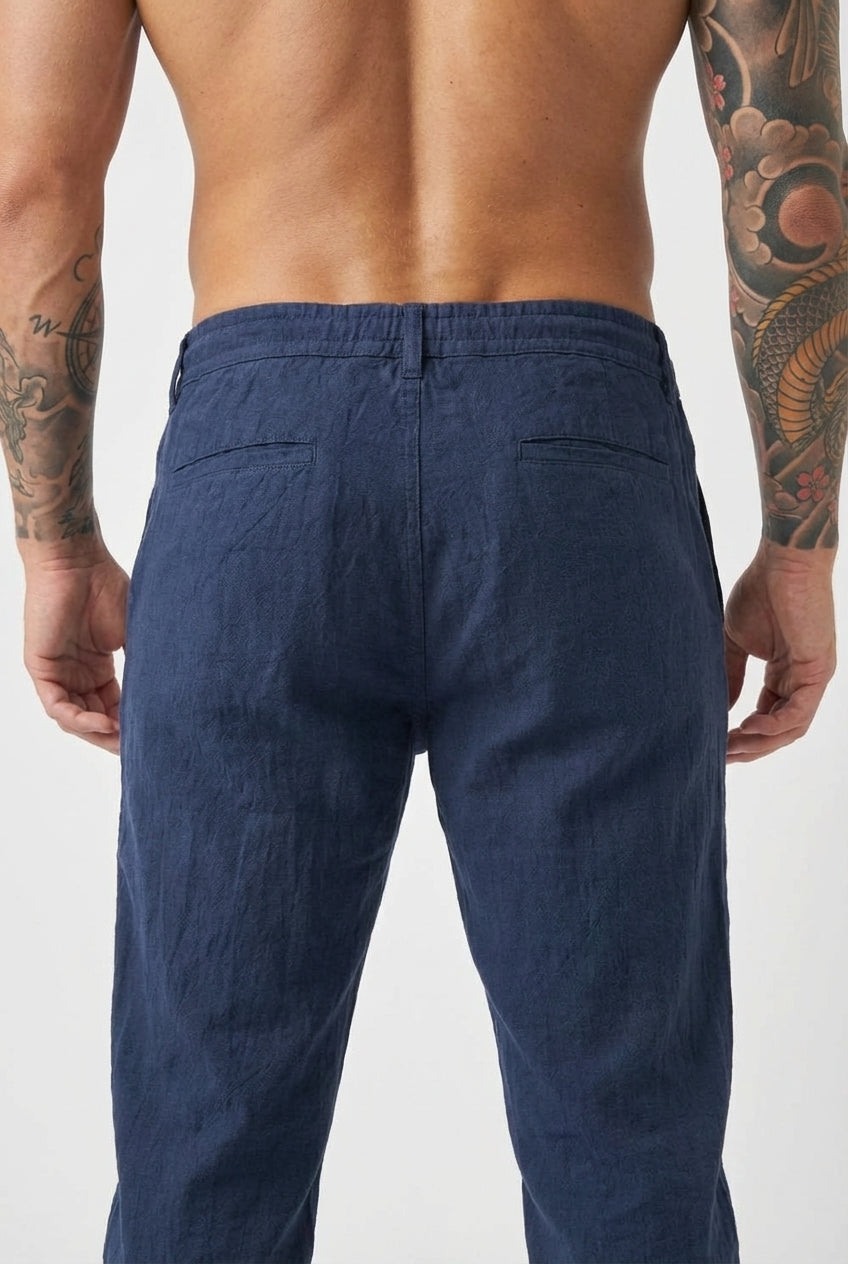 Massimo Leinenhose