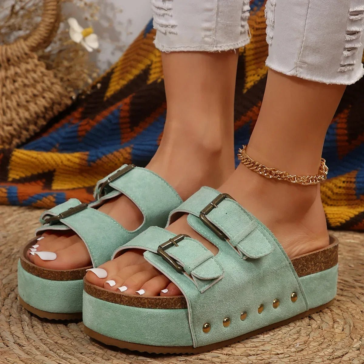 Soho Flatform Sandal - ARDEN ROVE