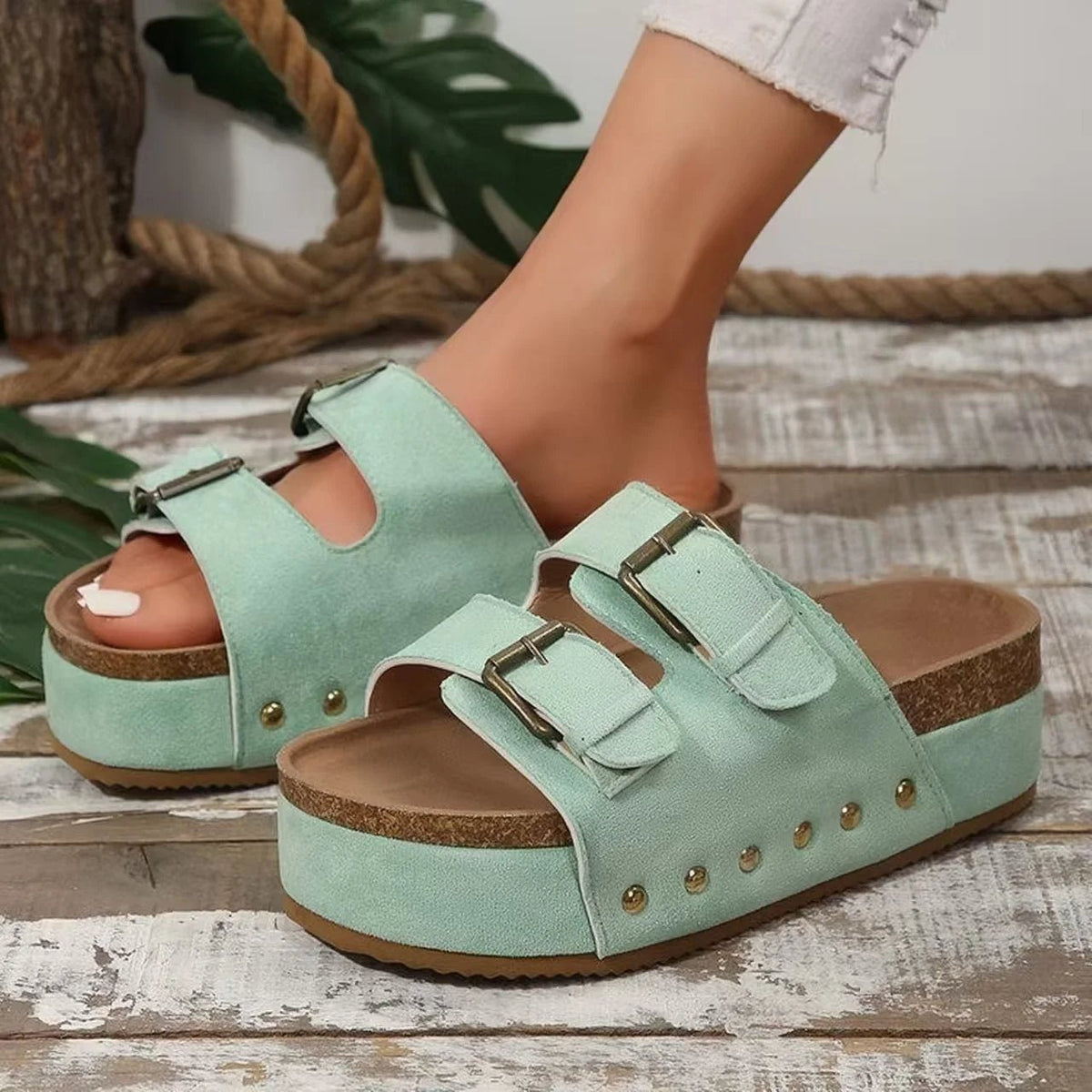 Soho Flatform Sandal - ARDEN ROVE