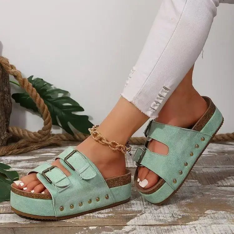 Soho Flatform Sandal - ARDEN ROVE