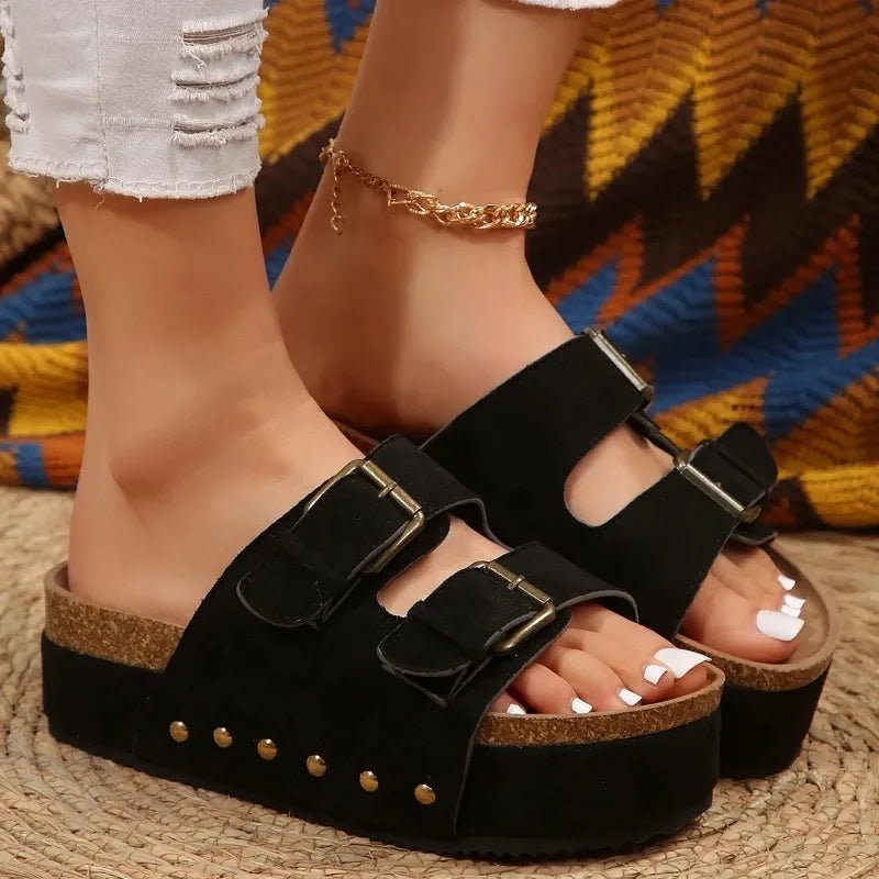 Soho Flatform Sandal - ARDEN ROVE