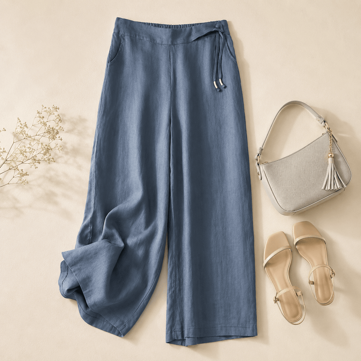 Paloma-Hose mit weitem Bein