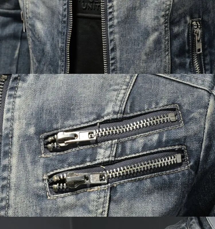 Alessio | Giacca di jeans retrò
