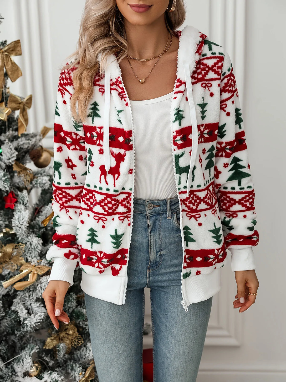 Tiffany | Women's Cozy Christmas Hoodie