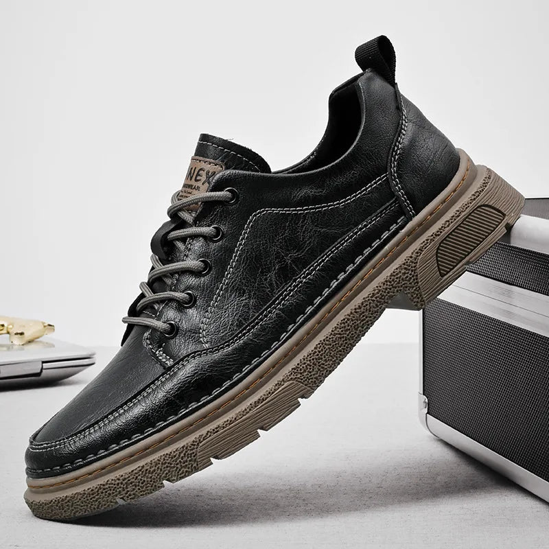Timberwolf | Herre-lædersneakers