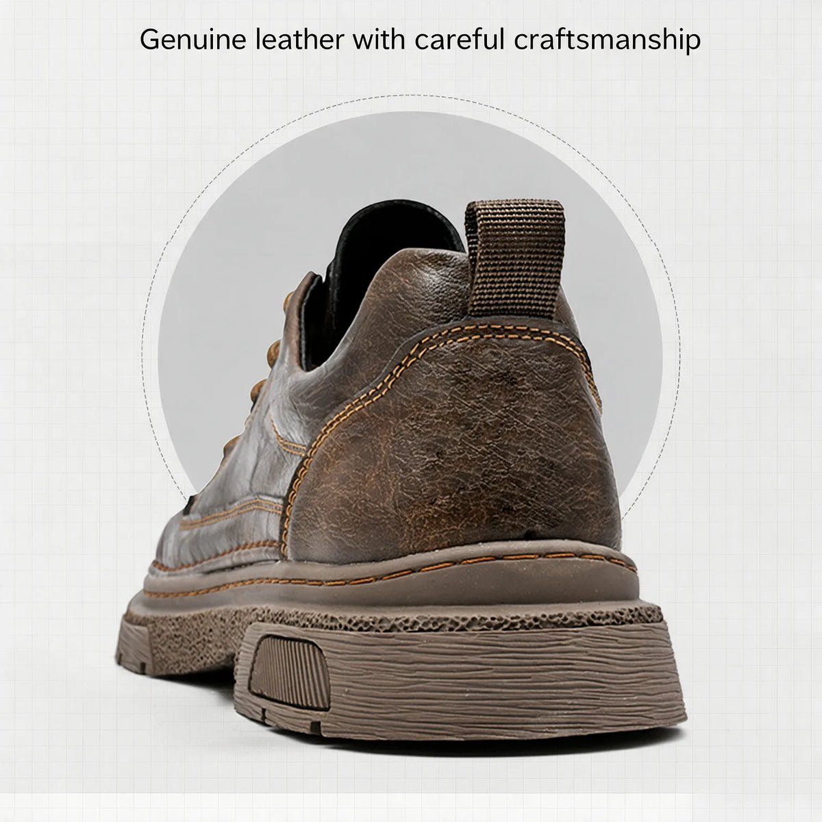 Timberwolf | Zapatillas de cuero para hombre