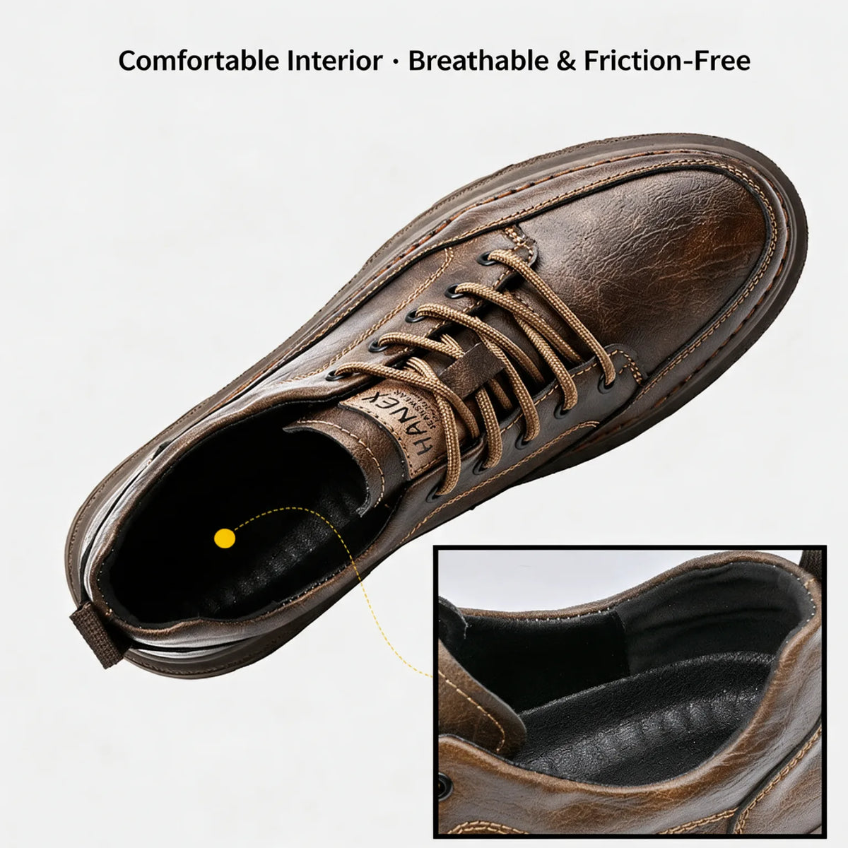 Timberwolf | Zapatillas de cuero para hombre