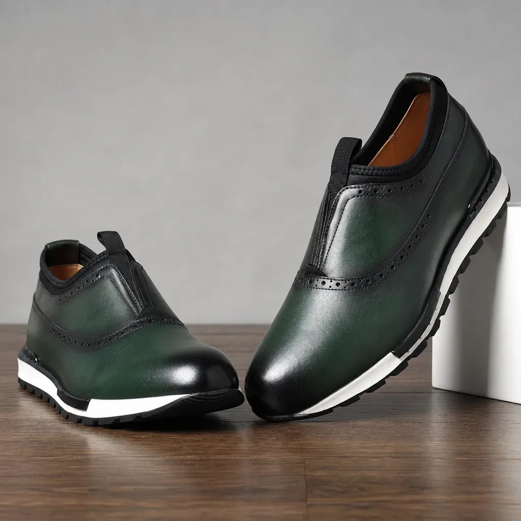 Torrence | Men's Luxury Leather Sneakers - ARDEN ROVE