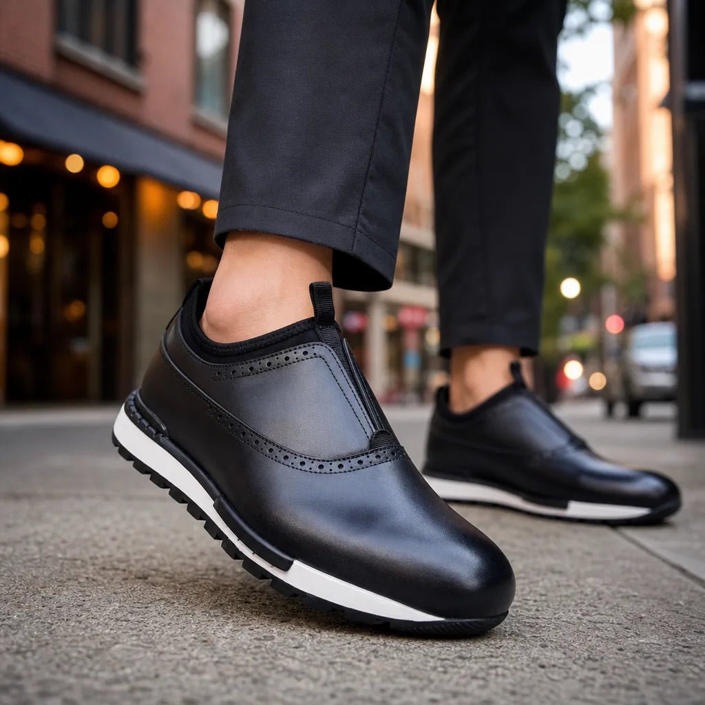 Torrence | Men's Luxury Leather Sneakers - ARDEN ROVE