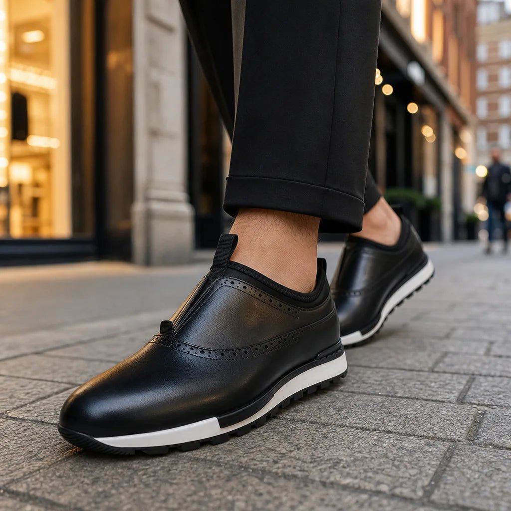 Torrence | Men's Luxury Leather Sneakers - ARDEN ROVE