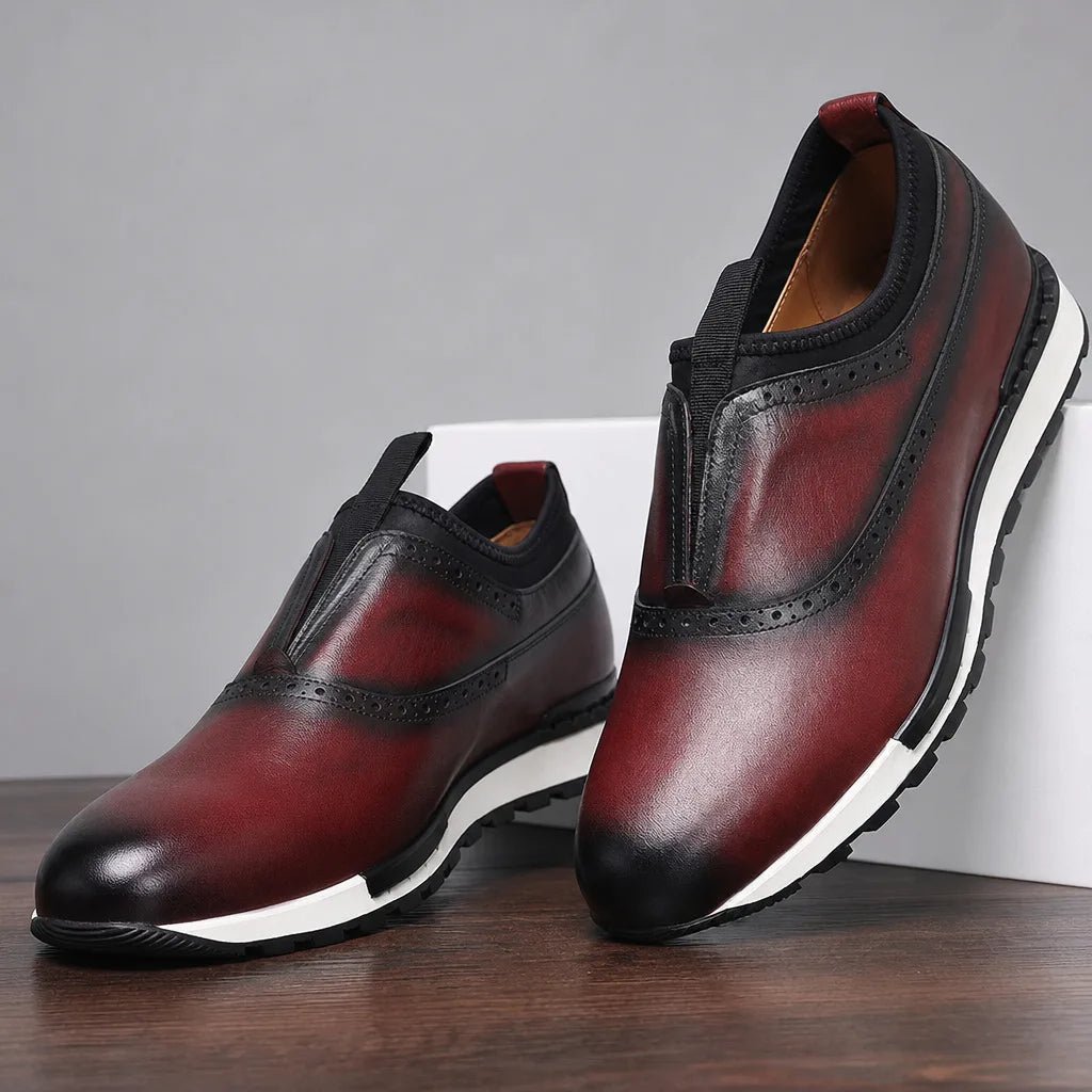 Torrence | Men's Luxury Leather Sneakers - ARDEN ROVE