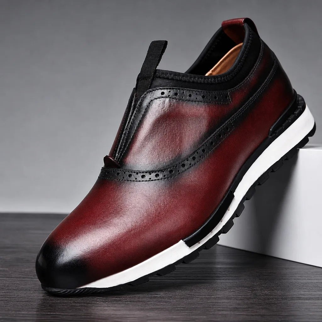 Torrence | Men's Luxury Leather Sneakers - ARDEN ROVE