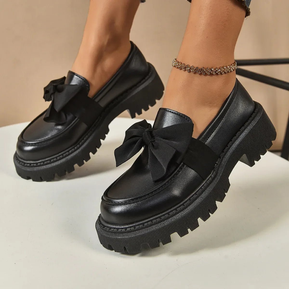 Traci | Women's Orthopedic Bow-Tie Loafers - ARDEN ROVE