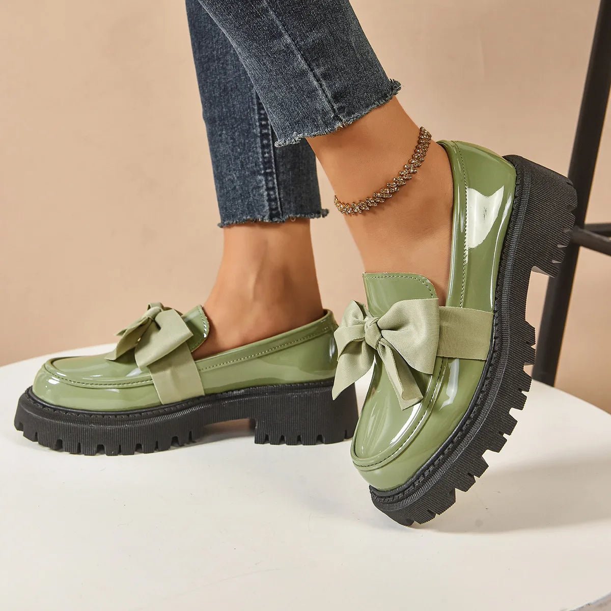 Traci | Women's Orthopedic Bow-Tie Loafers - ARDEN ROVE