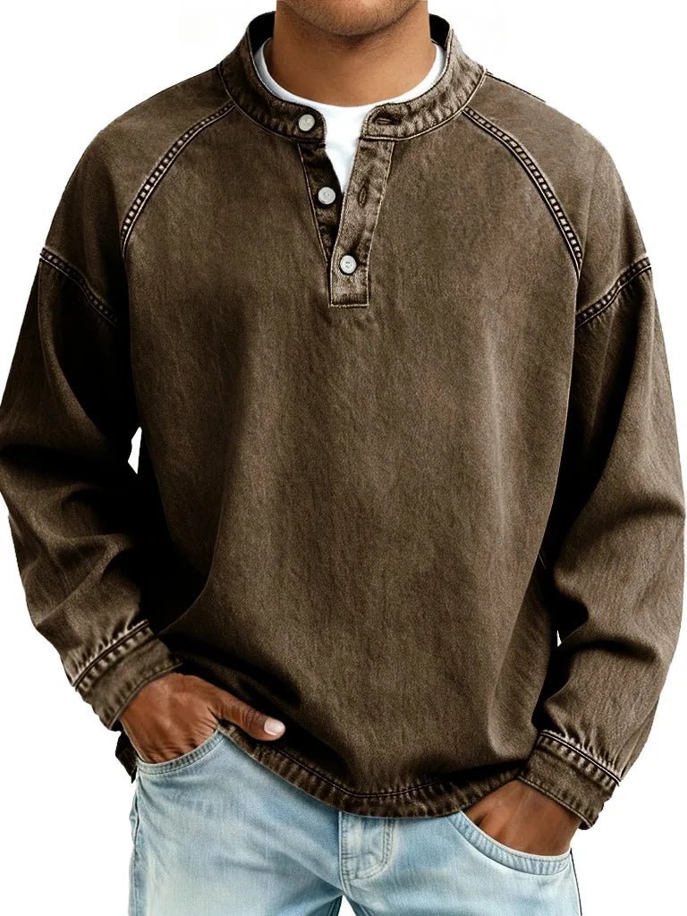 Upton | Men's Casual Faded Sweater - ARDEN ROVE