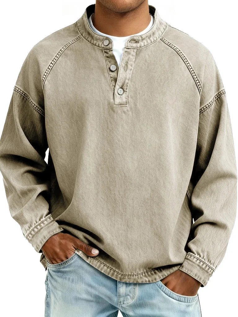 Upton | Men's Casual Faded Sweater - ARDEN ROVE