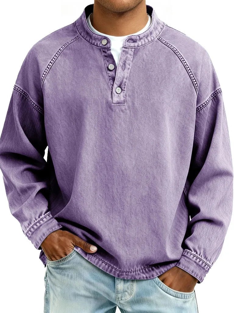 Upton | Men's Casual Faded Sweater - ARDEN ROVE